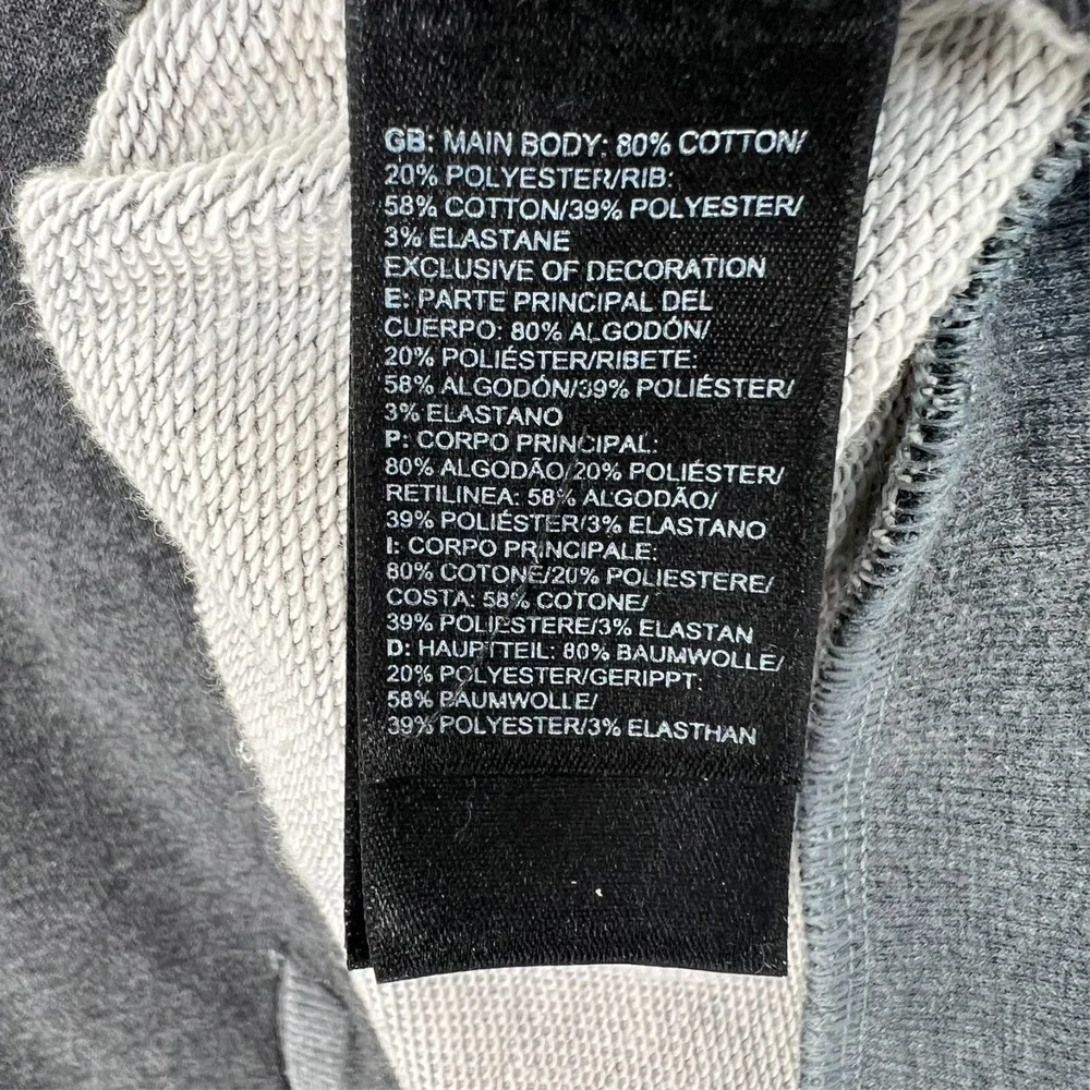 THE NORTH FACE Sweatshirt‎ Flashdry Mens XL Oversized Gray Long Sleeve Pocket